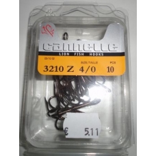 Anzois Cannelle 3210Z nº4/0 quantidade 10